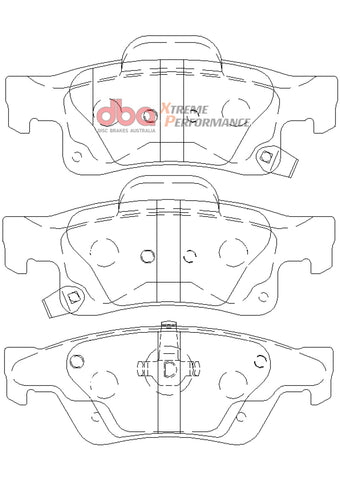 DBA 10-15 Camaro XP650 Front Brake Pads - DB2217XP