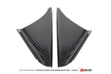 AMS Performance 2020+ Toyota GR Supra Anti-Wind Buffeting Kit - Gloss Carbon - AMS.38.06.0002-1