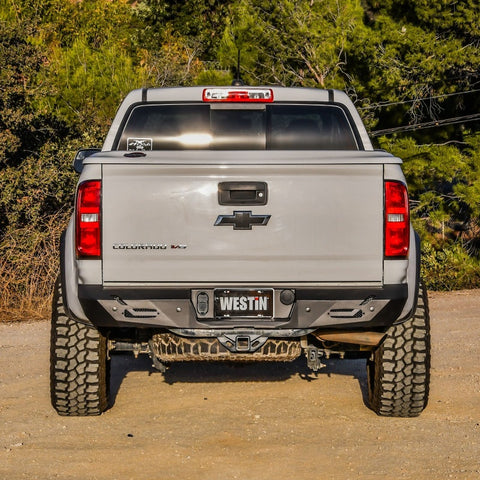 Westin 15-22 Chevrolet/GMC Colorado/Canyon Pro-Series Rear Bumper - Textured Black - 58-421055