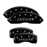 MGP 4 Caliper Covers Engraved Front & Rear Acura Black finish silver ch - 39019SACUBK