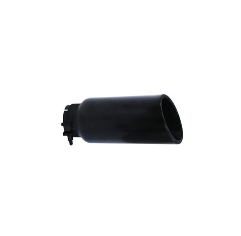 Go Rhino Exhaust Tip - Black - ID 2 1/4in x L 10in x OD 3in - GRT225310B