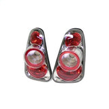 Spyder Mini Cooper 02-06/Cooper Convertibles 05-08 Euro Style Tail Lights Chrome ALT-YD-MC02-C - 5006257