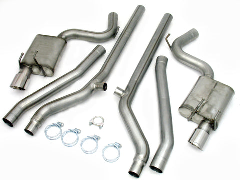 JBA 10-14 Chevrolet Camaro 6.2L 409SS Dual Rear Exit Cat-Back Exhaust - 40-3114