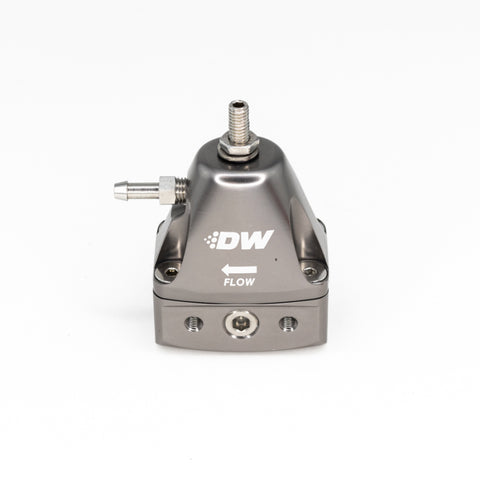 DeatschWerks DWR1000iL In-Line Adjustable Fuel Pressure Regulator - Titanium - 6-1001-FRT