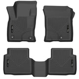 Husky Liners 20-21 Ford Escape All Models Exc Hybrid Weatherbeater Front and 2nd Seat Liners - BLK - 95721