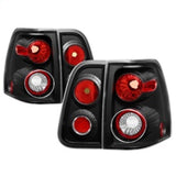 Spyder Lincoln Navigator 03-06 Euro Style Tail Lights Black ALT-YD-LN03-BK - 5005946