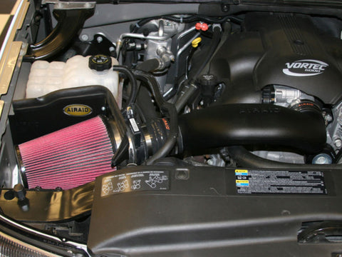 Airaid 05-06 GMC/ 05 Chevy 4.8/5.3/6.0 1500 Series CAD Intake System w/ Tube (Oiled / Red Media) - 200-185