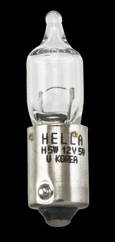 Hella Bulb H5W 12V 5W Ba9S T275 - H5W