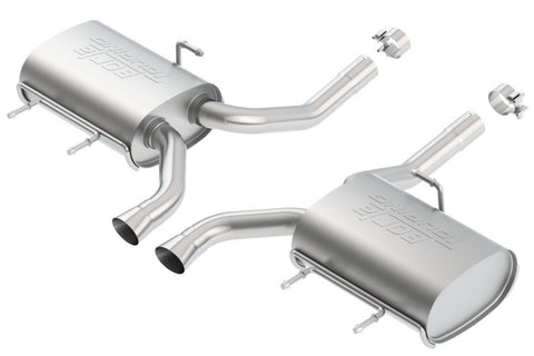 Borla 11-14 CTS Coupe V6 3.6L AT RWD/AWD Dual Ctr Rear Exit Touring Exhaust (REAR SECTION ONLY) - 11824