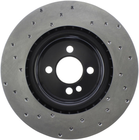 StopTech Sport Cross Drilled Brake Rotor - Front Right - 128.34114L