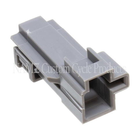 NAMZ 2004+ XL/Dyna Delphi 1-Position OEM B+ Male Connector w/Male Terminals - 5 Pack (HD 72100-04) - ND-MBP