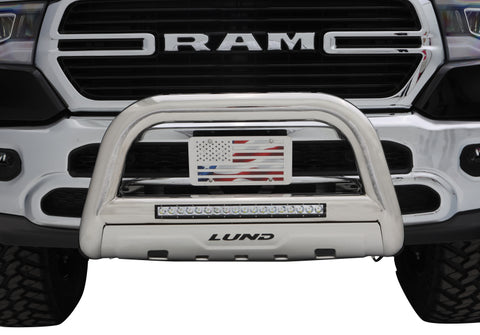 Lund 20- 21 GMC SIERRA 2500 HD BULL BAR W/ LIGHT & WIRING Stainless Steel - 47021308