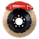 StopTech BMW M3 E46 BBK w/Red ST-60 380x32mm Front Calipers Zinc Drilled Rotors - 83.137.6800.74