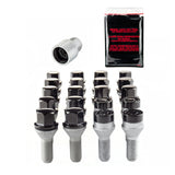 McGard 5 Lug Hex Install Kit w/Locks (Cone Seat Bolt) M12X1.5 / 17mm Hex / 25.5mm Shank L. - Black - 67179BK