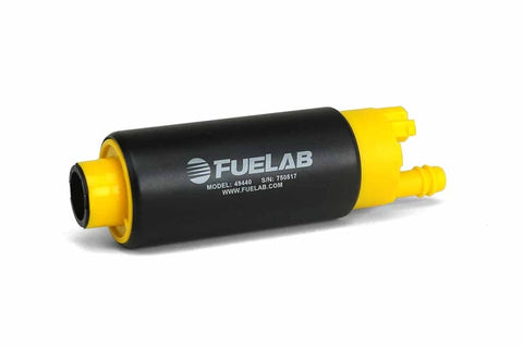 Fuelab 494 High Output In-Tank Electric Fuel Pump - 340 LPH Center Out - 49440