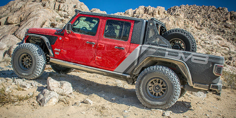 DV8 Offroad 2019+ Jeep Gladiator Fat Slim Fenders - FDGL-01