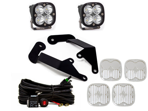 Baja Designs 21+ Ford Bronco Sport Squadron Pro Spot LED Light Pods - Clear - 447686