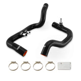 Mishimoto 2018+ Jeep Wrangler JL / Gladiator JT 3.6L AT Black Silicone Radiator Coolant Hose Kit - MMHOSE-JLP-18ABK