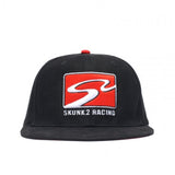 Skunk2 Team Baseball Cap Racetrack Logo (Black) - S/M - 731-99-1500