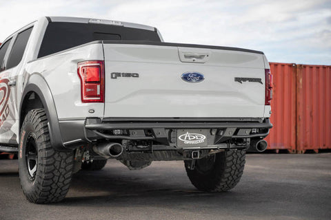 Addictive Desert Designs 17-19 Ford F-150 Raptor PRO Bolt-On Rear Bumper - R118571280103