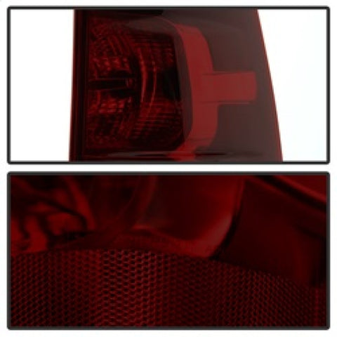 Xtune Chevy Suburban 07-13 OEM Style Tail Lights Red Smoked ALT-JH-CSUB07-OE-RSM - 9030222