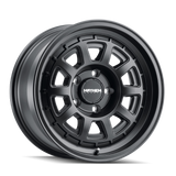 Mayhem 8303 Voyager 17x8 / 5x160 BP / 52mm Offset / 65.1mm Hub Matte Black Wheel - 8303-7841MB52