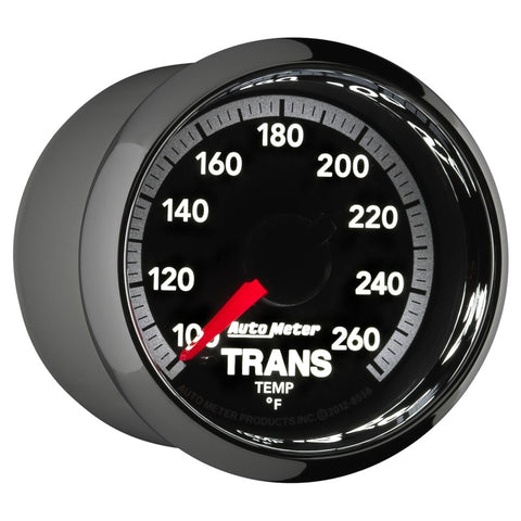 Autometer Factory Match Dodge 4th Gen 52.4mm 100-260 Deg F Trans Temp Gauge - 8558