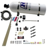 Nitrous Express Dry Direct Port Nitrous Kit 4 Cyl w/15lb Bottle - 93046-15