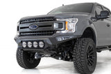 Addictive Desert Designs 18-20 Ford F-150 Bomber Front Bumper w/ 4 Rigid 360 6IN Mounts - F180014110103