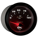 Autometer Phantom II 2 5/8in 0-100 PSI Short Sweep Electronic Oil Pressure Gauge - 7827