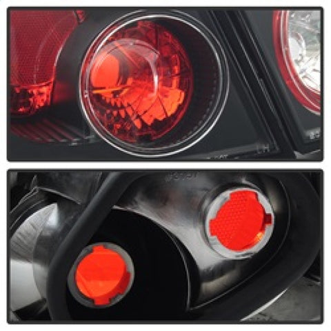 Spyder Toyota Corolla 03-08 Euro Style Tail Lights Black ALT-YD-TC03-BK - 5007339