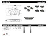 StopTech Performance Brake Pads - 309.06270