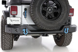 Rampage 07-18 Jeep Wrangler JK (Incl. Unlimited) Trailguard Rear Bumper - Black - 99619