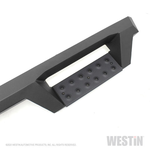 Westin 2020 Chevy Silverado 2500/3500 Crew Cab (6.5ft Bed) HDX W2W Nerf Step Bars - Textured Black - 56-534765