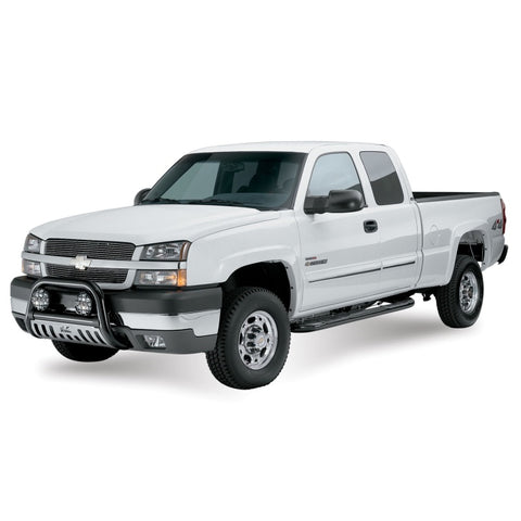 Westin 1999-2013 Chevy Silverado 1500 Crew Cab Signature 3 Nerf Step Bars - Black - 25-1955