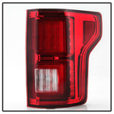 Spyder 18-19 Ford F-150 (w/o Blind Spot Sensor) LED Tail Lights - Red Clear (ALT-YD-FF15018-LED-RC) - 5085764