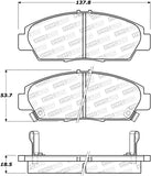 StopTech Street Brake Pads - Rear - 308.05680