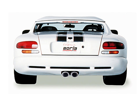 Borla 96-02 Viper GTS/R/T-10 Coupe/Convertible 2dr w/ 2.5in Inlets SS Catback Exhaust System - 14663