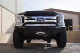 Addictive Desert Designs 17-18 Ford F-250 HoneyBadger Front Bumper w/ Winch Mount - F167382840103