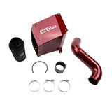 Wehrli 07.5-10 Chevrolet Duramax LMM 4in Intake Kit - WCFab Red - WCF100193-RED