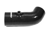 Perrin 22-23 Subaru BRZ/Toyota GR86 Silicone Inlet Hose (3in. ID / SS Wire) - Black - PSP-INT-432BK