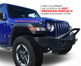 Go Rhino 07-20 Jeep Wrangler JL/JLU/JK/JKU/Gladiator JT Rockline Full Width Bumper - 331200T