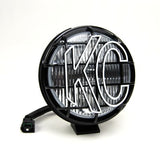 KC HiLiTES Apollo Pro 05-06 Jeep TJ Replacement 6in. Halogen Fog Light 55w (Single) - Black - 1135