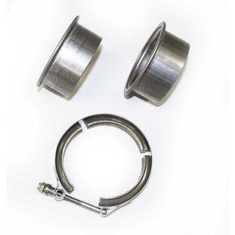 JBA 3in Stainless Steel V-Band Clamp & Flanges - VB30