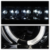 Spyder Toyota Tundra 07-13 Projector Headlights LED Halo LED Smke PRO-YD-TTU07-HL-SM - 5012043