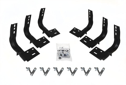 Go Rhino 09-09 Dodge Ram 1500 Brackets for OE Xtreme Cab Length SideSteps - 6840995