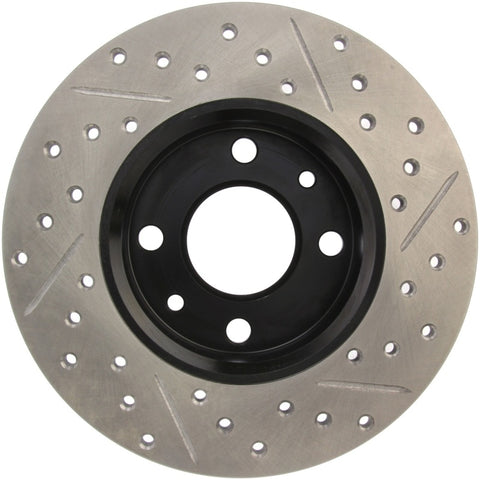 StopTech Slotted & Drilled Sport Brake Rotor - 127.04001R