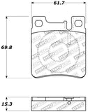 StopTech Performance Brake Pads - 309.06030