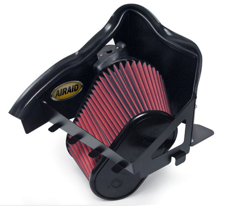 Airaid 04-07 Dodge Cummins 5.9L DSL 600 Series CAD Intake System w/o Tube (Oiled / Red Media) - 300-155