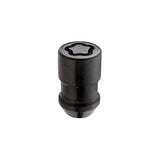 McGard Wheel Lock Nut Set - 5pk. (Cone Seat) M12X1.5 / 3/4 Hex / 1.46in. Length - Black - 24526